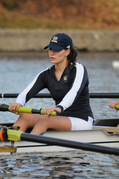 Katie Suyo and the varsity four boat claimed BIG EAST Boat of the Week honors for the performance at the Virginia Invite.