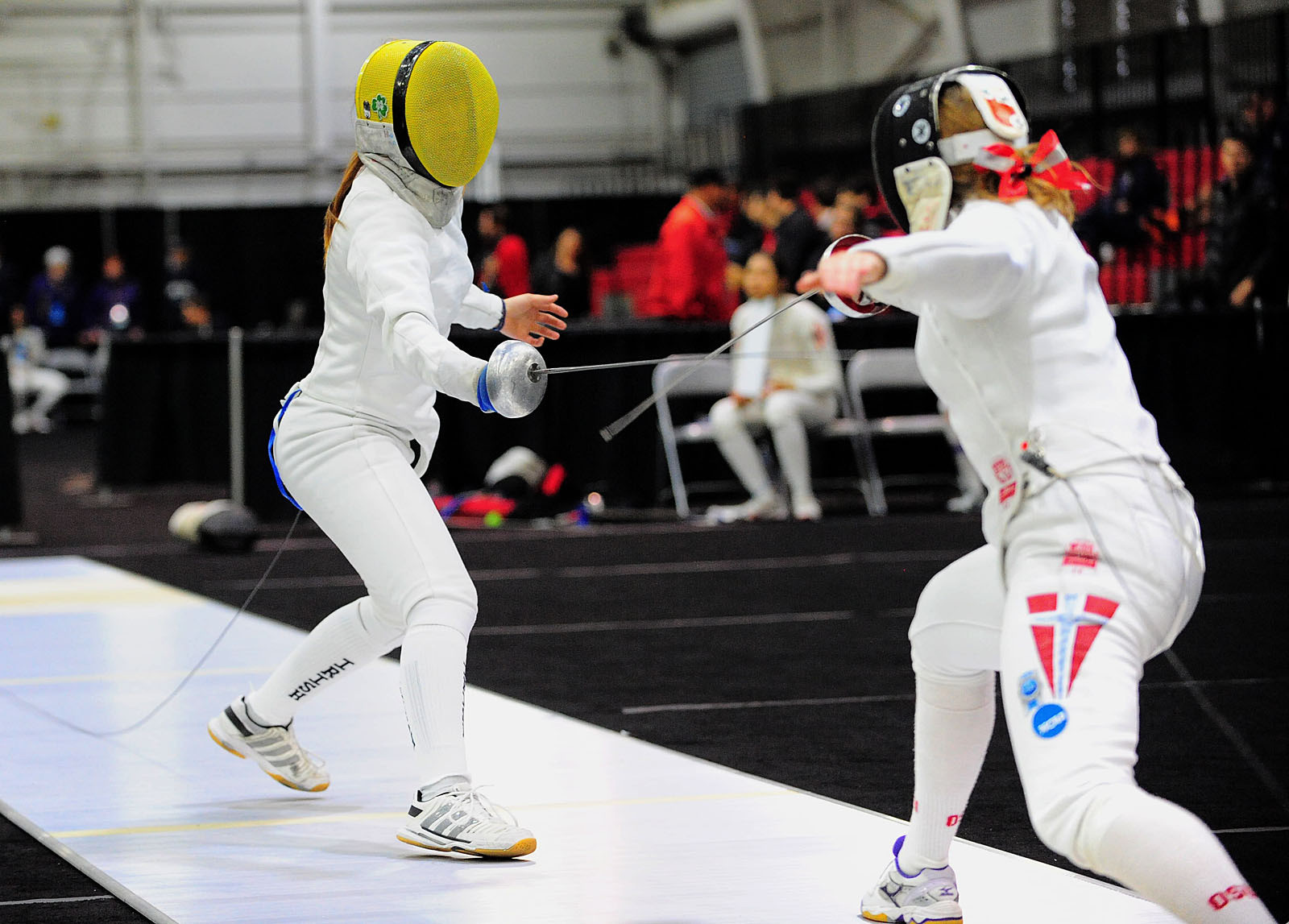 Fencing Signs Five Freshmen To Next Year’s Team Current Irish epeeist Nicole Ameli will be joined next year by epee standout Amanda Sirico. Ameli finished eighth at the 2014 NCAA Championships.