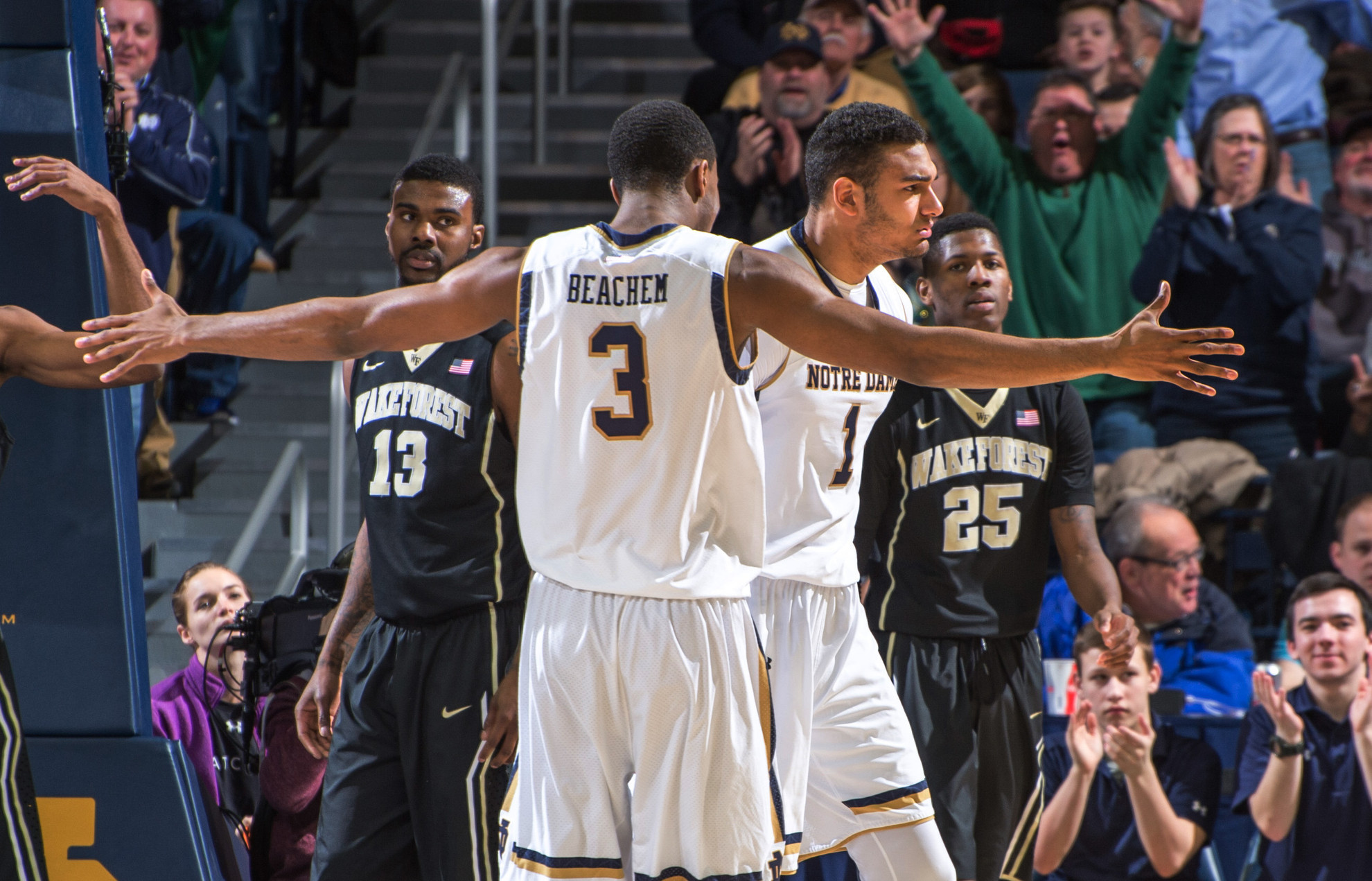 IRISH EXTRA: Defense the Watchword in Irish Win Over Wake Forest Austin Torres provided an offensive and defensive spark for the Irish on Tuesday night as he scored five points, grabbed six rebounds and made two steals in 13 minutes off the bench.