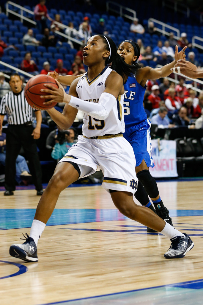 No. 2 Notre Dame, 83 vs. Duke, 54