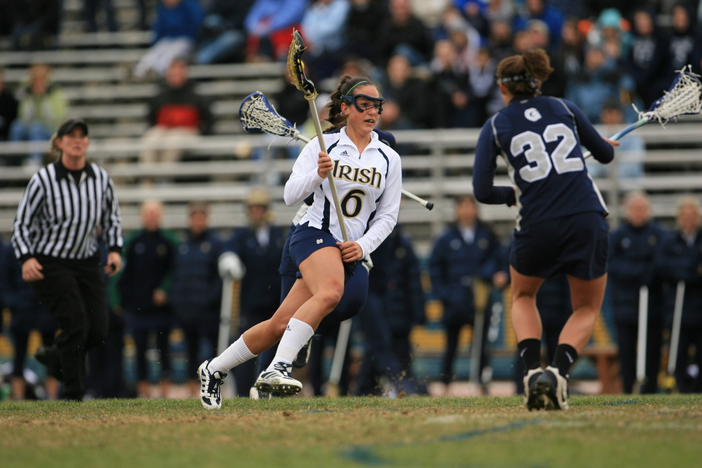 Notre Dame Women’s Lacrosse Opens 12th Season With Home Games Versus Canisius And Duquesne Senior attack Heather Ferguson and her Notre Dame teammates open the 2008 season on Friday versus Canisius in a 5:00 p.m. game at the Loftus Center.