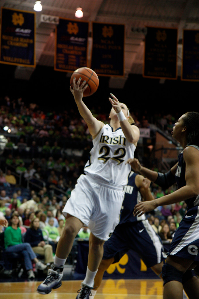 1/18 Women's Basketball vs. Georgetown