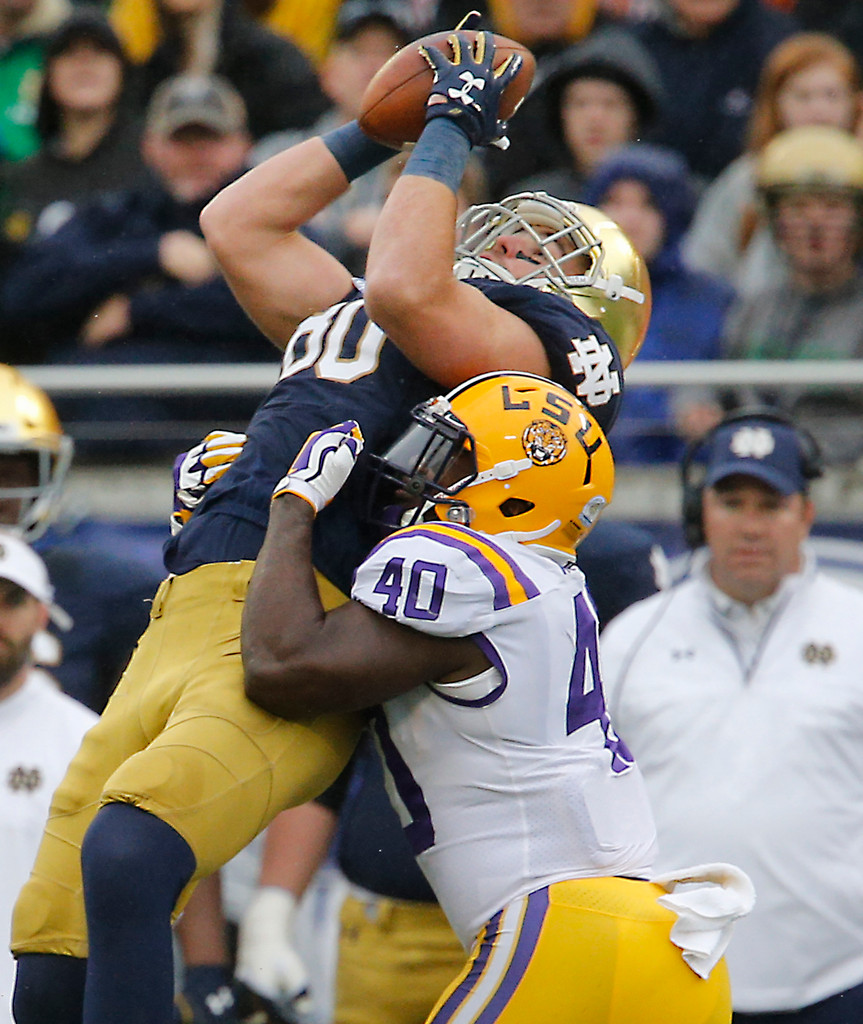 Notre Dame vs. LSU (USATSI)