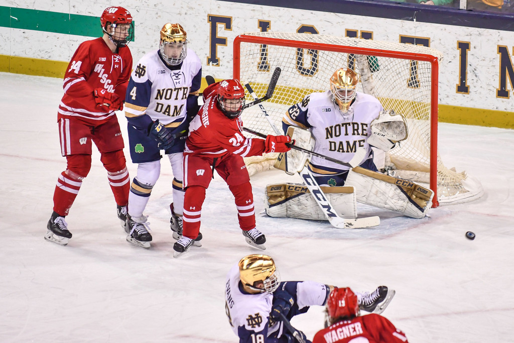 No. 1 Notre Dame Hockey vs. Wisconsin, Game 1