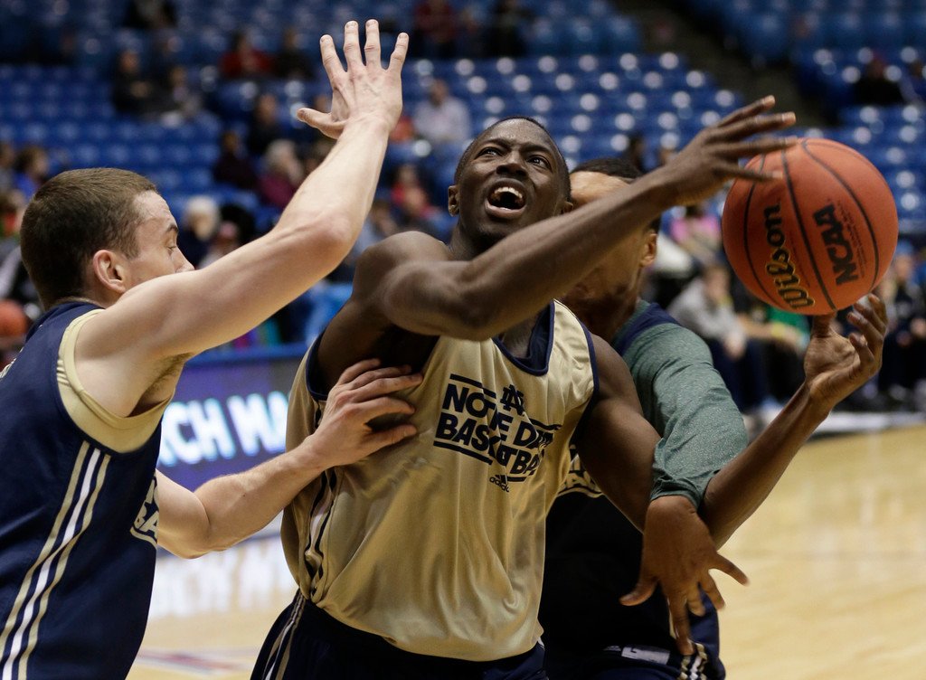 NCAA Second Round Practice