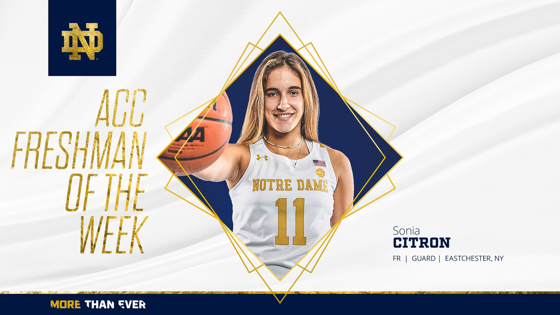 Citron Earns ACC Freshman of the Week .. Again Citron Earns ACC Freshman of the Week .. Again