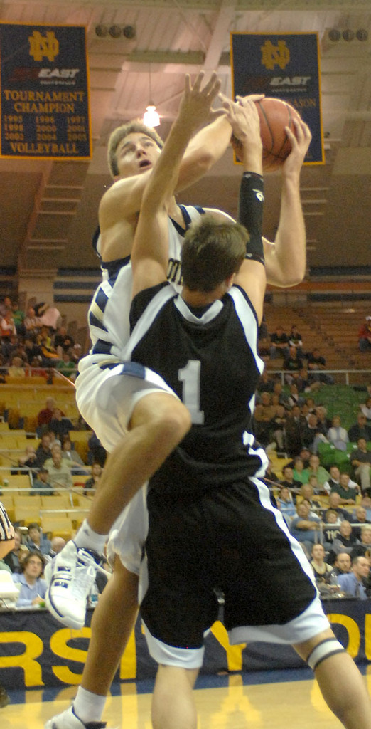 ND Men's Basketball vs. Long Island University, 11/12/07