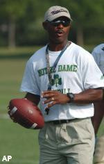 Football Practice Report – Day 12 Coach Willingham and the Irish will open at BYU on Saturday, Sept. 4.