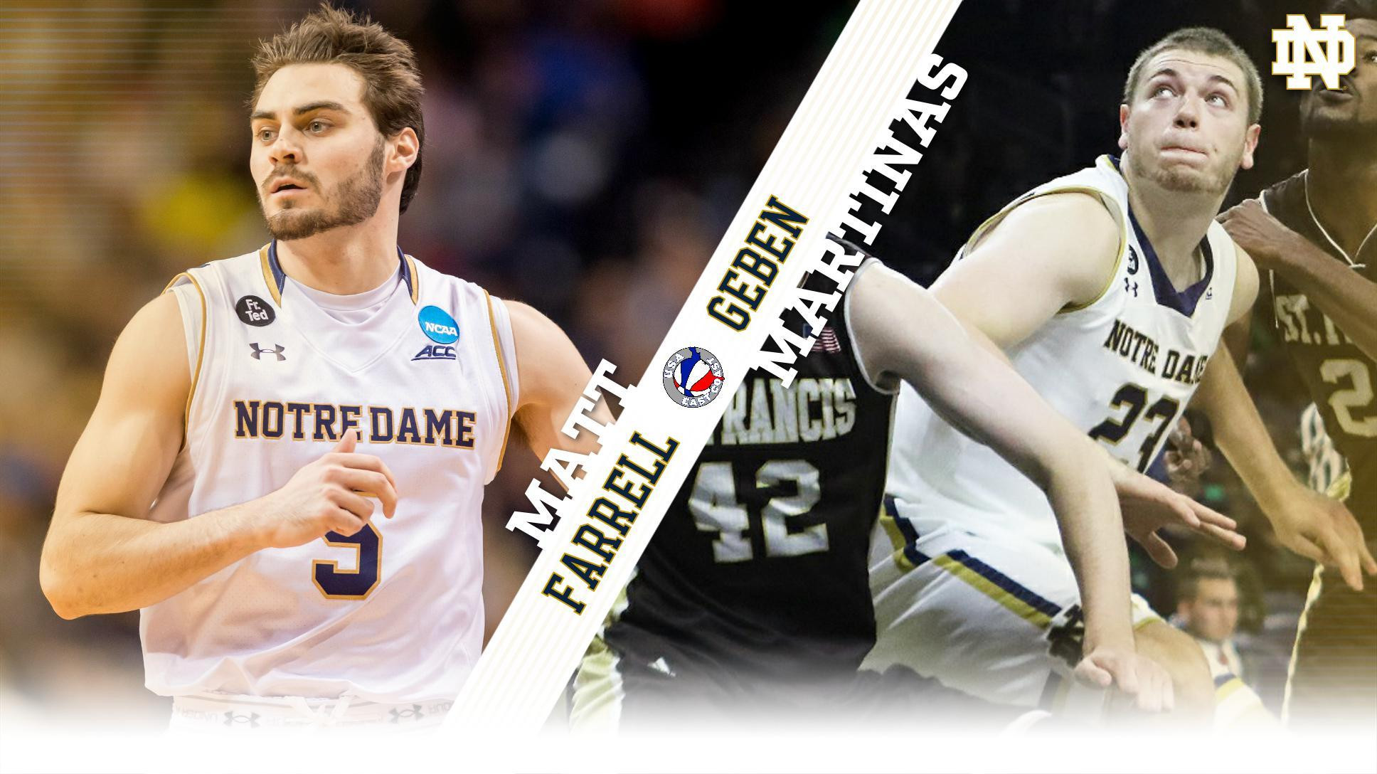 Farrell, Geben Heading To Italy With USA East Coast Basketball Farrell, Geben Heading To Italy With USA East Coast Basketball