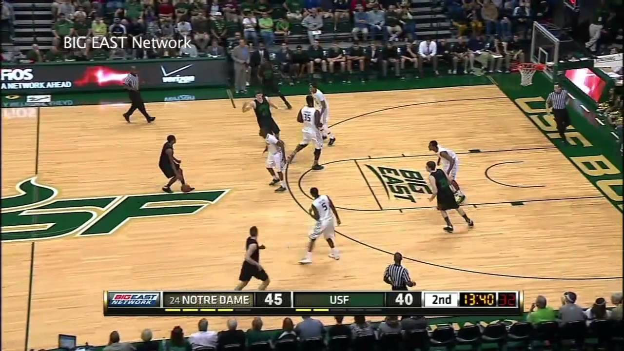 Notre Dame Defeats USF 73-65 Highlights - Notre Dame Men's Basketball