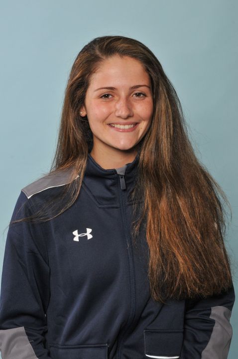 Irish sabreuse Francesca Russo is one of many freshman standouts on the Notre Dame fencing team heading into 2015.