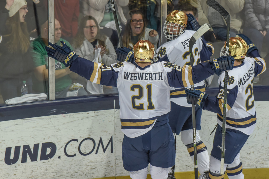 No. 1 Notre Dame Hockey vs. Penn State, Big Ten Tournament Semifinal