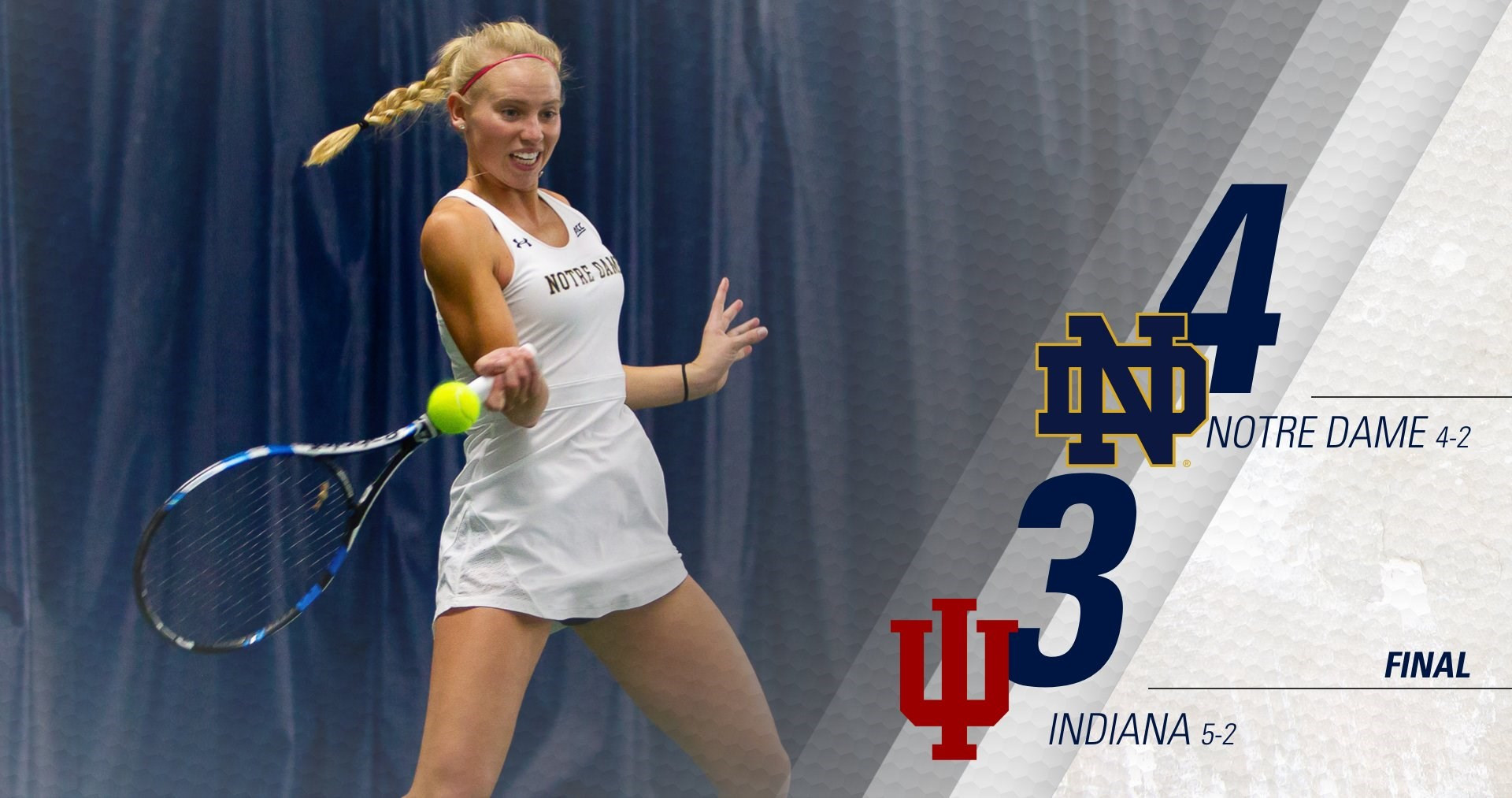 Irish Take Down Hoosiers In Dramatic Fashion Score vs. Indiana