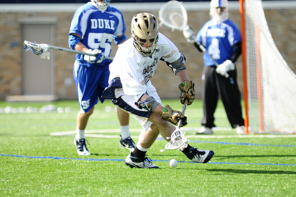 Notre Dame Men's Lacrosse vs Duke on February 18th, 2012