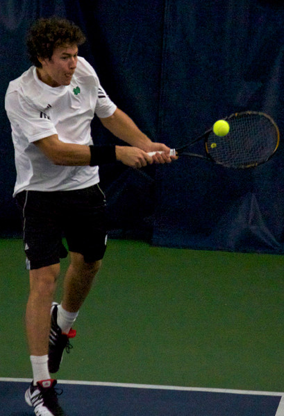 Notre Dame Rolls Past No. 39 Wake Forest, 6-1 Junior Blas Moros cruised to a 6-1, 6-2 victory at No. 5 singles on Friday night.