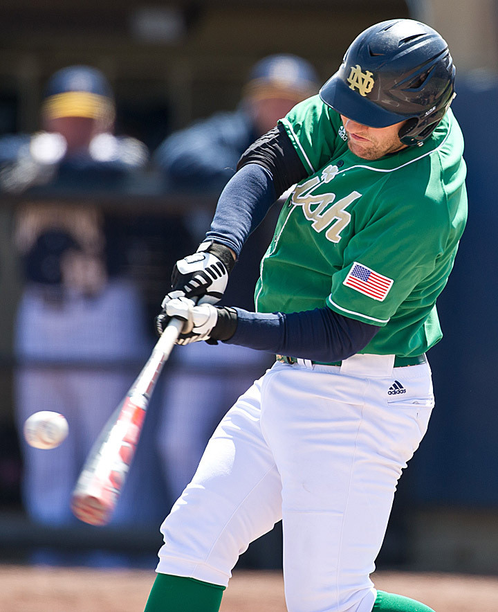 Toledo Tops Irish Junior 3B and All-American candidate Eric Jagielo