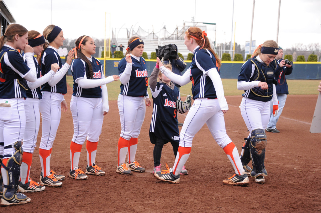 Notre Dame vs. Rutgers (Strikeout Cancer), 4-13-13 (Mike Bennett)