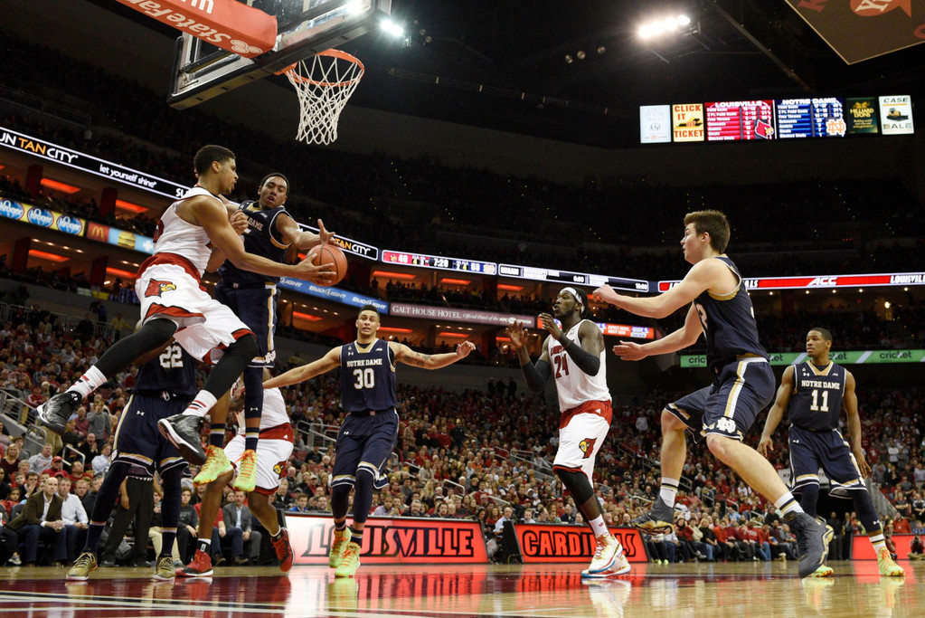 Notre Dame vs. Louisville (USATSI)