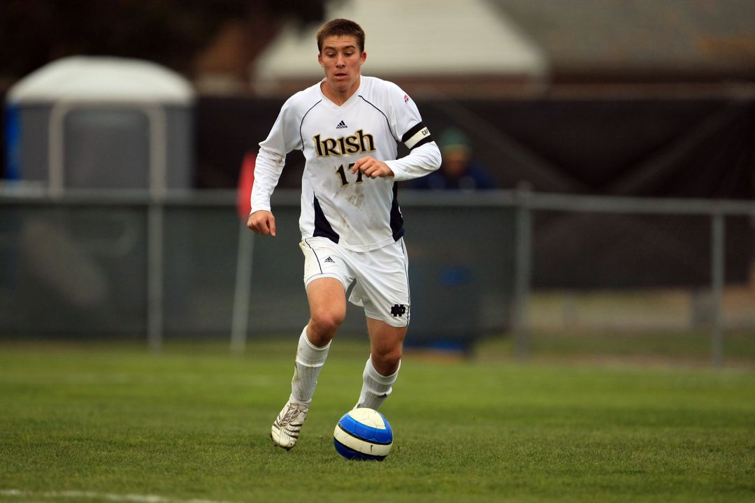 Matt Besler ('09) was a first-team All-America defender at Notre Dame and has gone on to further success in both Major League Soccer (with Sporting Kansas City) and with the U.S. National Team (at the 2014 FIFA World Cup).