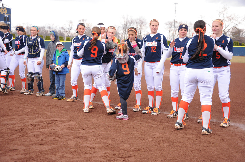 Notre Dame vs. Rutgers (Strikeout Cancer), 4-13-13 (Mike Bennett)