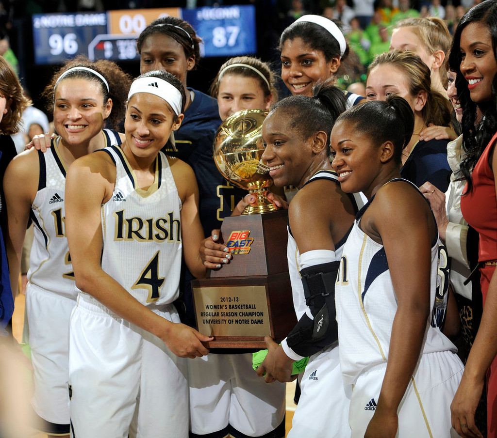 A Season in Photos: 2012-13 Notre Dame Women's Basketball