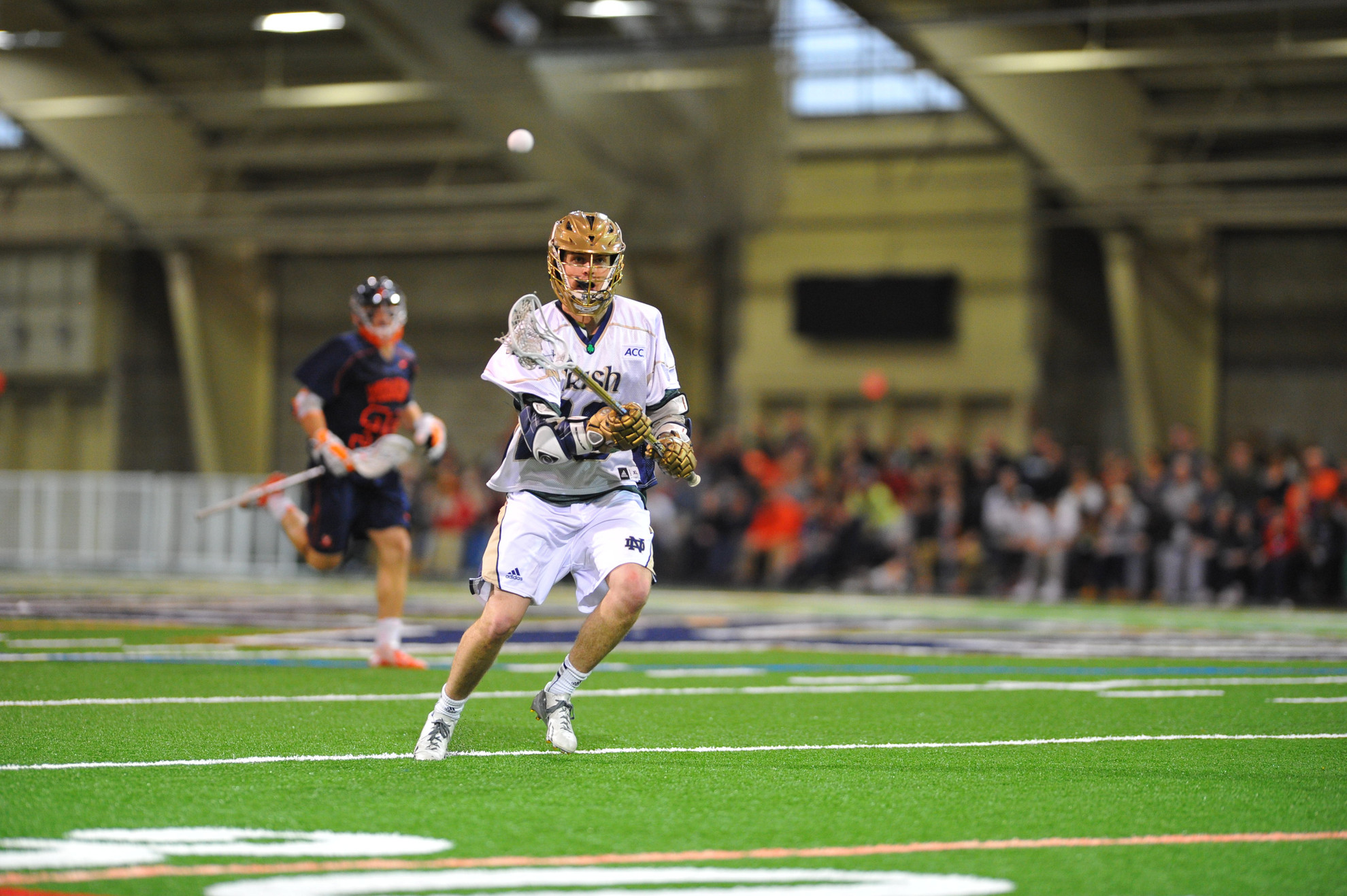 Irish Fourth-Quarter Rally Falls Short In 11-10 Setback At Syracuse Junior attackman Conor Doyle scored a career-high four goals.
