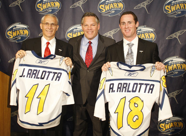 John Arlotta Announced As Owner Of The NLL’s Minnesota Swarm John Arlotta (photo by Bruce Kluckhohn)