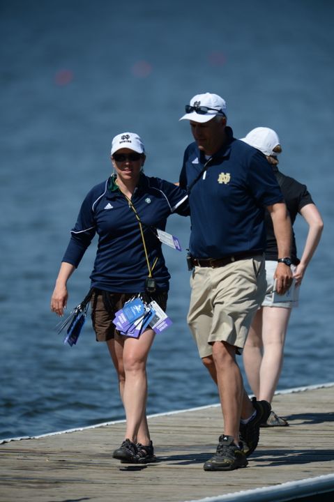 CRCA South Region Staff of the Year recipient Marnie Stahl just completed her ninth season on head coach Martin Stone's coaching staff at Notre Dame