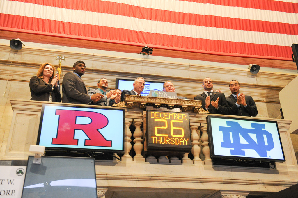 Notre Dame on Wall Street