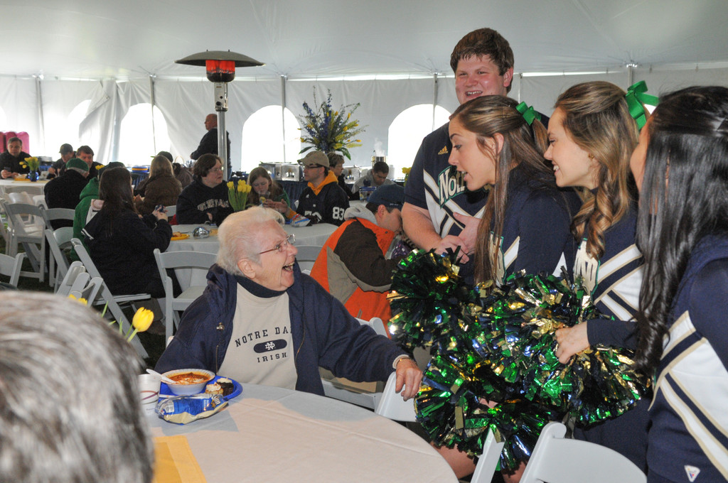 2013 Blue/Gold Rockne Tailgate
