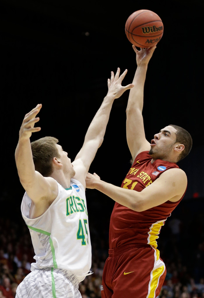 No. 23 Notre Dame Falls To Iowa State In NCAAs, 76-58 (AP)