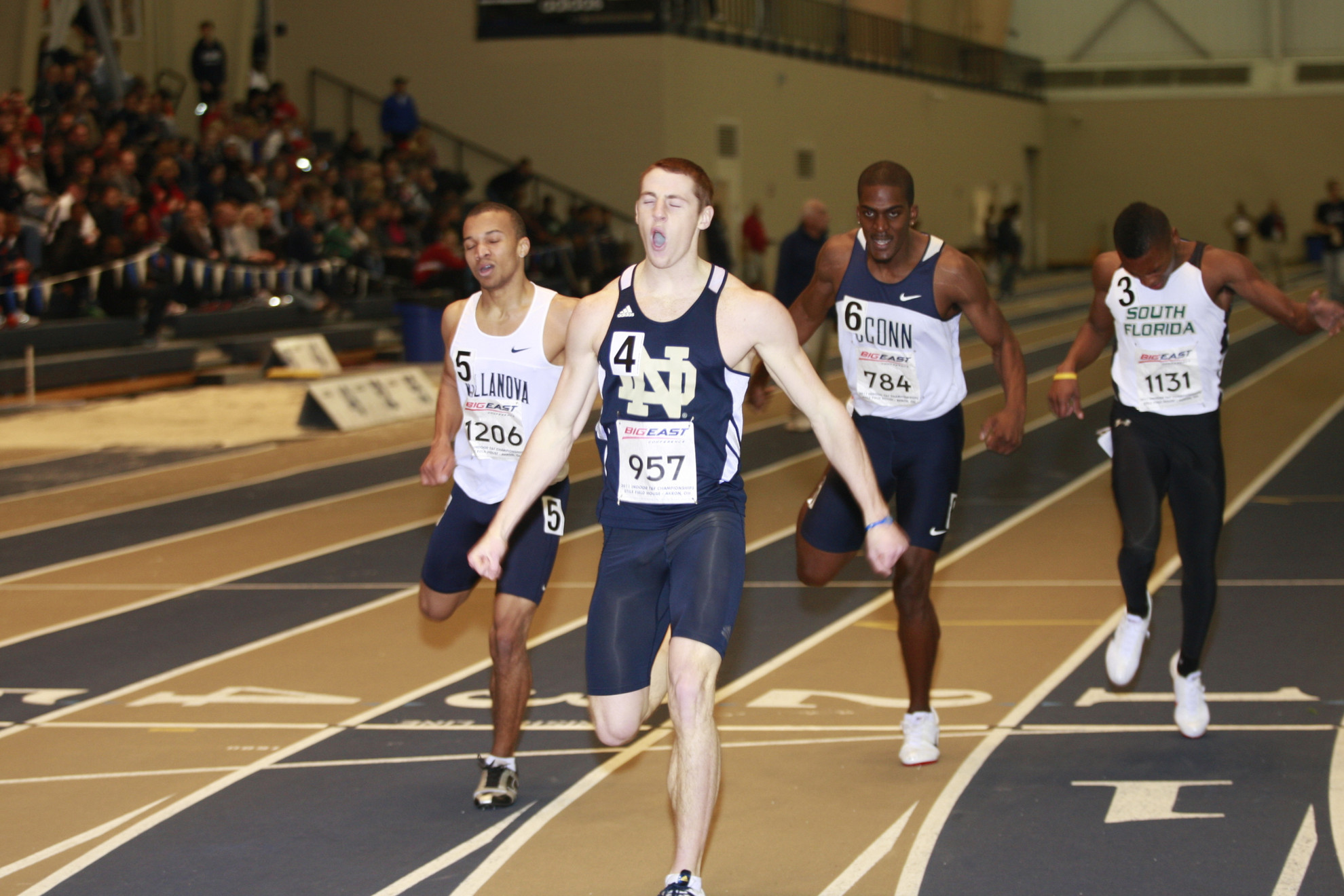 Jack Howard Advances To NCAA’s In 800-Meter Run Patrick Feeney finished in 16th place (47.04) in the 400-meter dash.