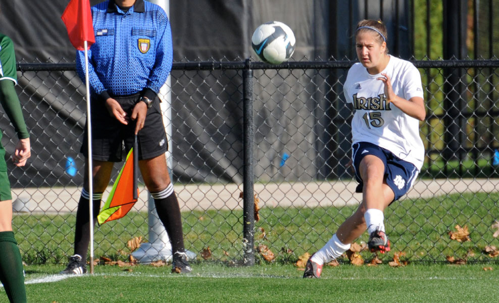 Women’s Soccer Gameday Central – #5/7 Notre Dame vs. Rutgers Notre Dame senior midfielder/forward Rose Augustin (pictured) and senior defender/co-captain Lauren Fowlkes were selected during Friday's 2011 WPS Draft held in Baltimore.