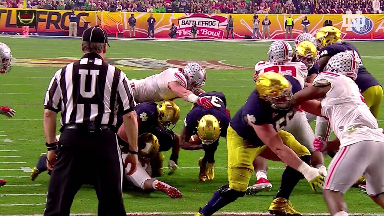 2016 Fiesta Bowl Highlights Notre Dame Ohio State
