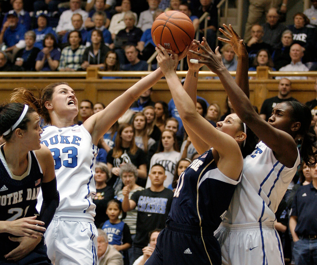 No. 2 Notre Dame at No. 3 Duke