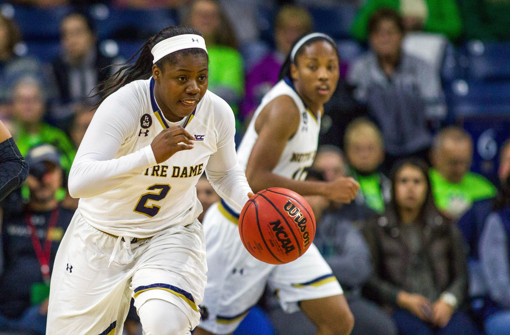 No. 3 Notre Dame 74, Toledo 39