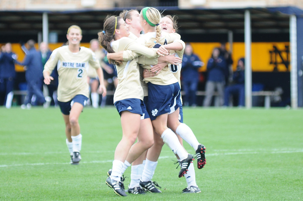 Notre Dame Women's Soccer vs Rutgers on 10-07-2012
