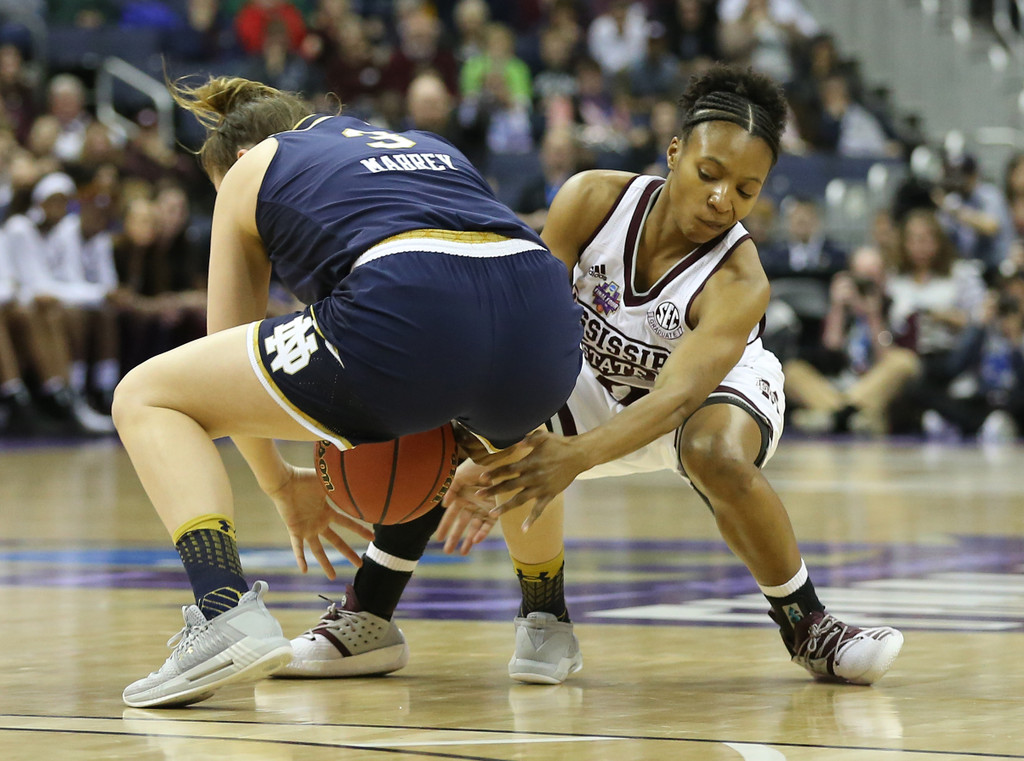 NCAA National Championship: ND WBB 61, Mississippi State 58 (USATSI)