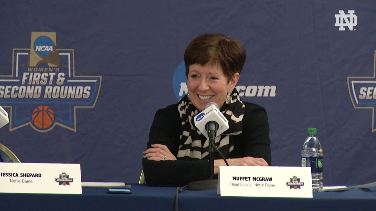 @ndwbb | Post-Game Press Conference vs. Bethune-Cookman, NCAA First Round (2019)