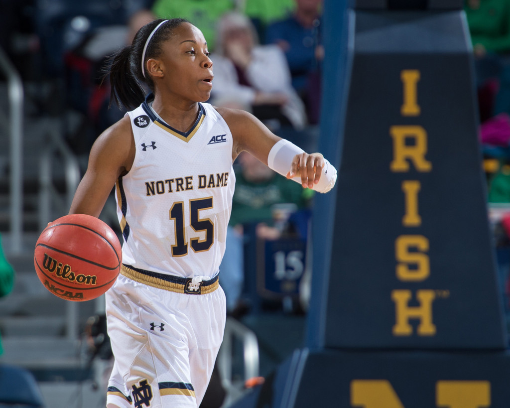 No. 3 Notre Dame, 82 vs. NC State, 46