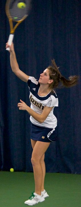 Jennifer Kellner enters the weekend with a perfect 4-0 record, all at No. 3 singles.