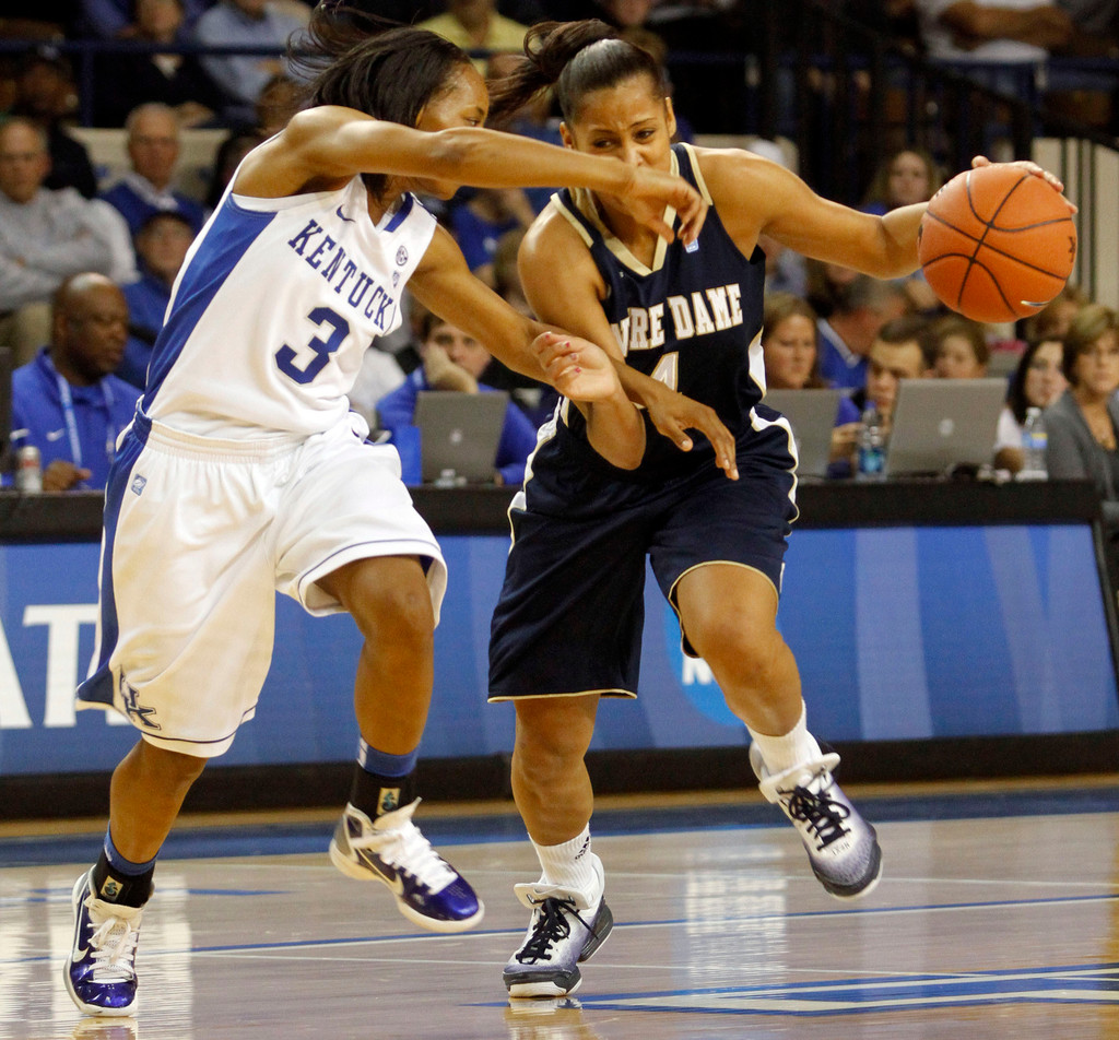 No. 12 Irish Fall Just Short to No. 9 Kentucky, 81-76 (AP)