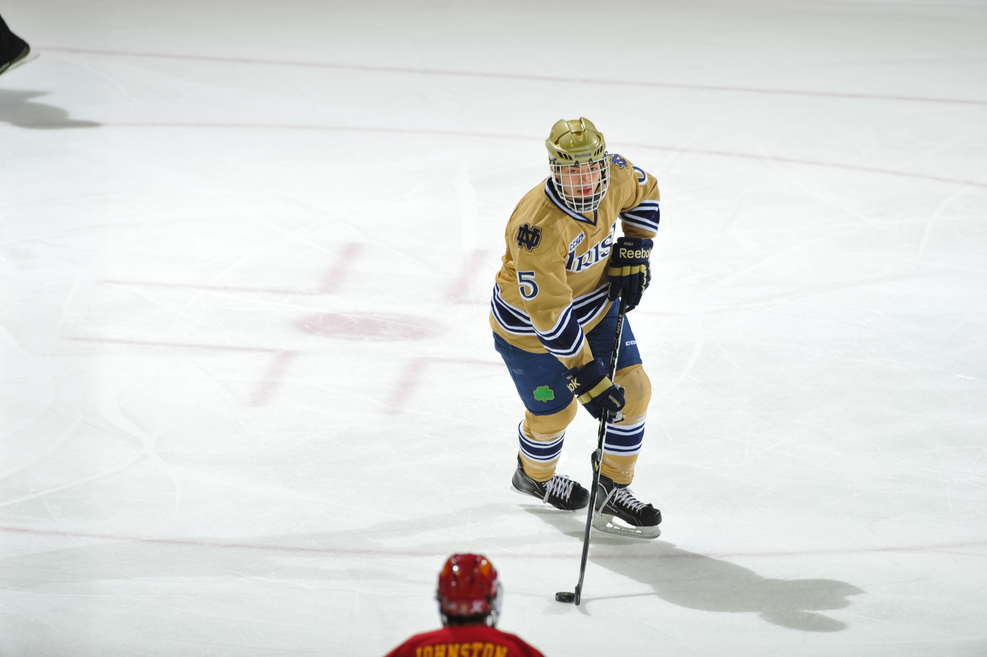 Freshmen Defenseman Robbie Russo Selected to 2012 CCHA All-Rookie Team Freshman defenseman Robbie Russo is the fourth Irish defenseman to be selected to the CCHA all-rookie team.