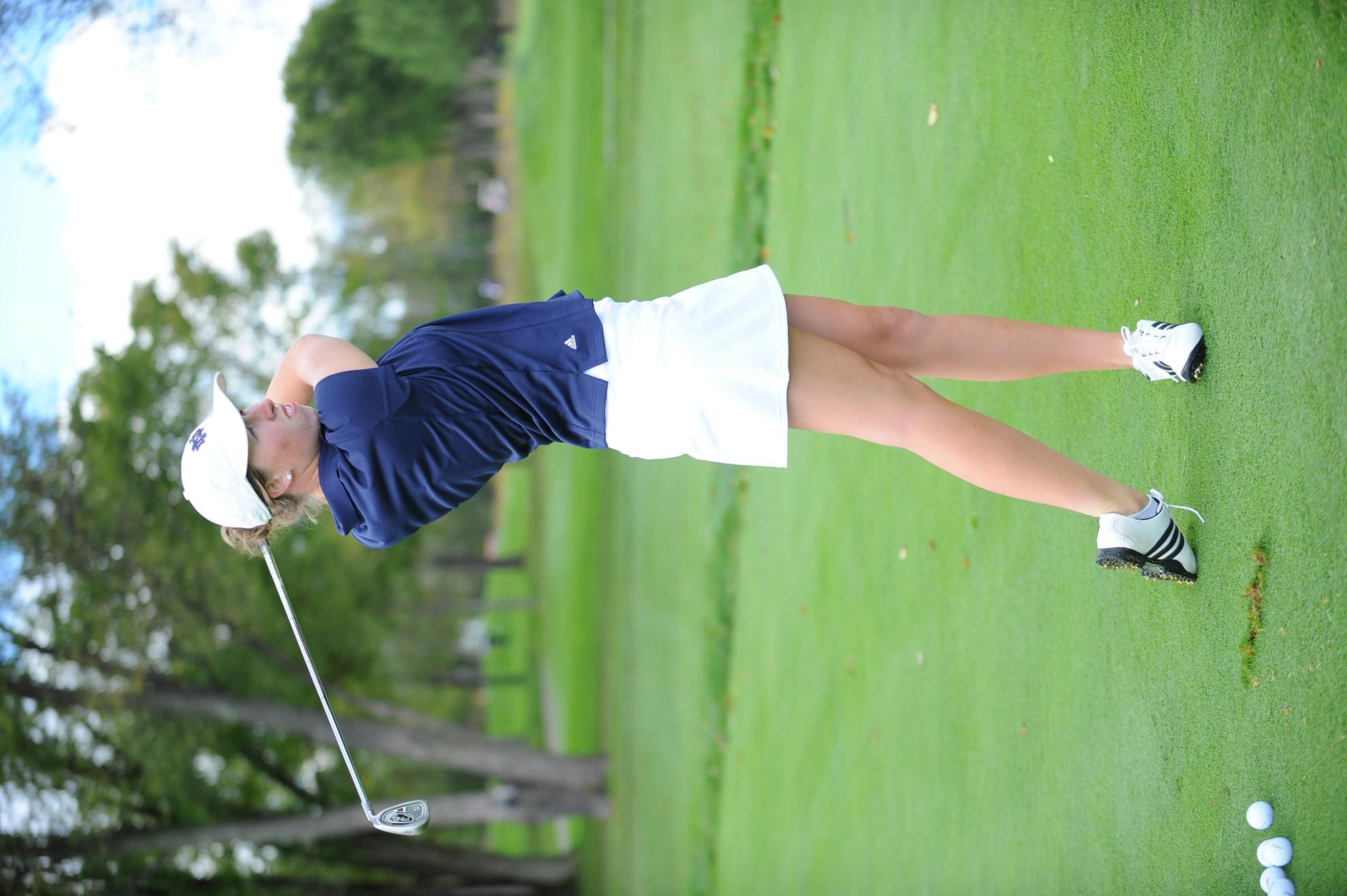 Irish Finish In 17th Place At Tar Heel Invitational Sophomore Talia Campbell