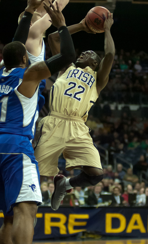 Notre Dame Men's Basketball vs Seton Hall 01-05-2013
