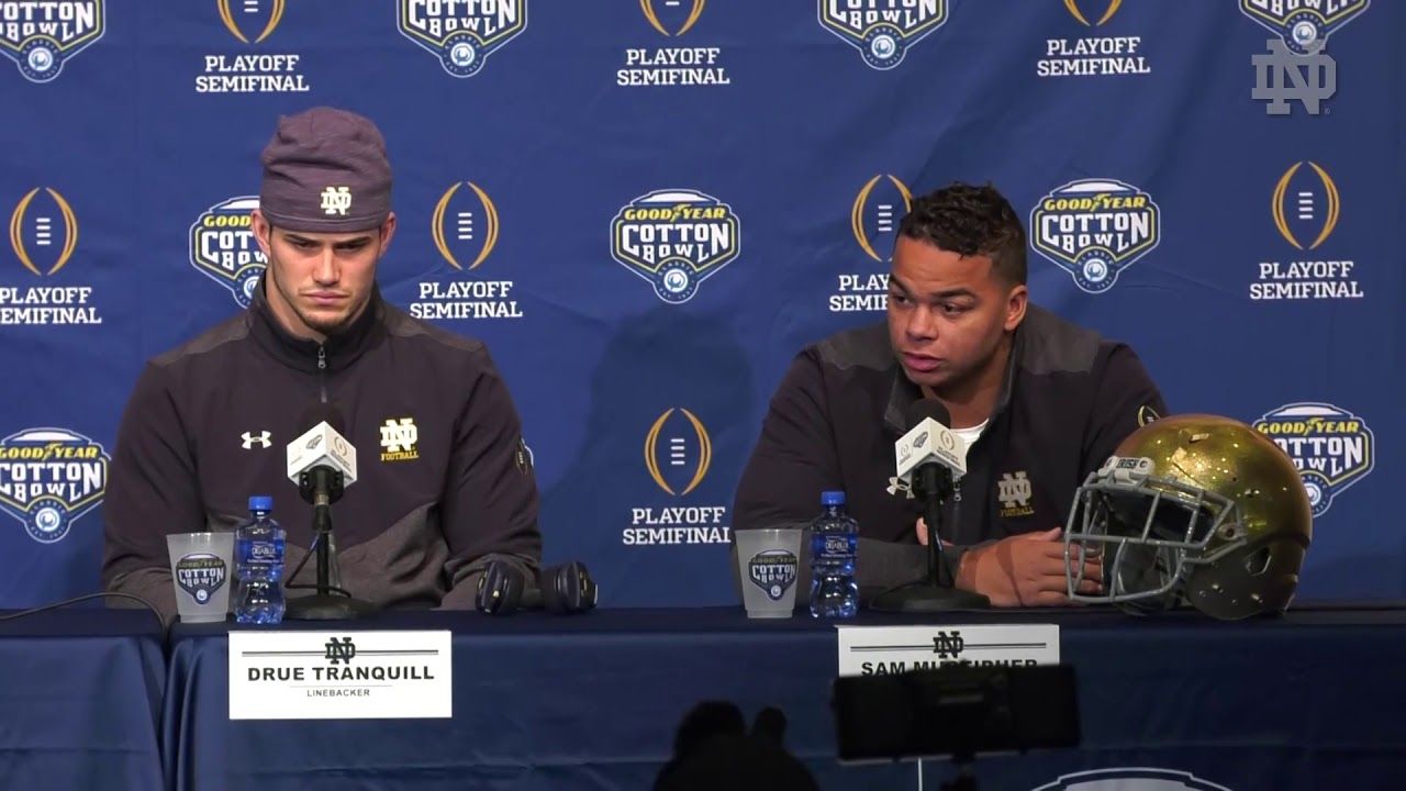 @NDFOOTBALL | CFP ARRIVAL MEDIA SESSION (12.24.18)