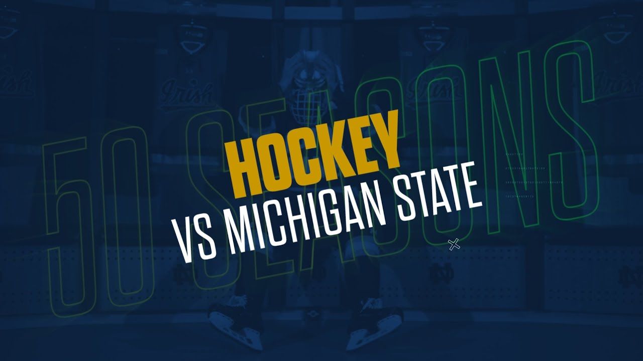 @NDHockey | Highlights vs. Michigan State, Game 2 (2019)