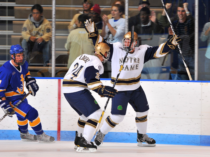 Irish Icers Fall At North Dakota, 6-3 Sophomore David Gerths and the Irish are scheduled to appear on television 11 times during the 2011-12 season.