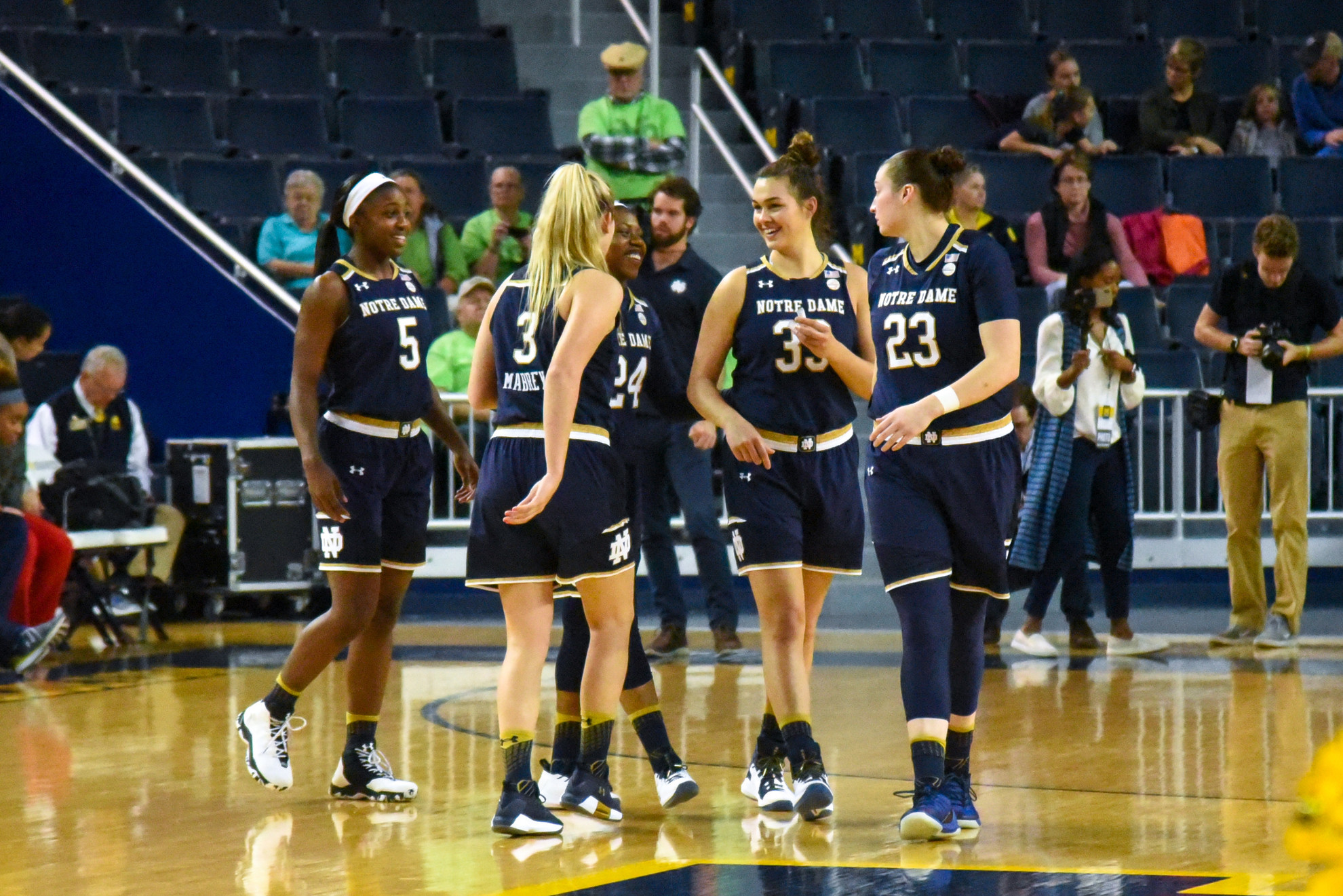 No. 3/2 Irish Renew Rivalry with No. 1/1 UConn on Sunday No. 3/2 Irish Renew Rivalry with No. 1/1 UConn on Sunday