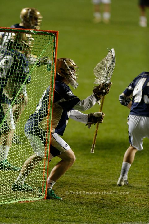 Conor Kelly and the Irish defense held Maryland to just one goal in the final 26:15 of Friday's 6-5 win.